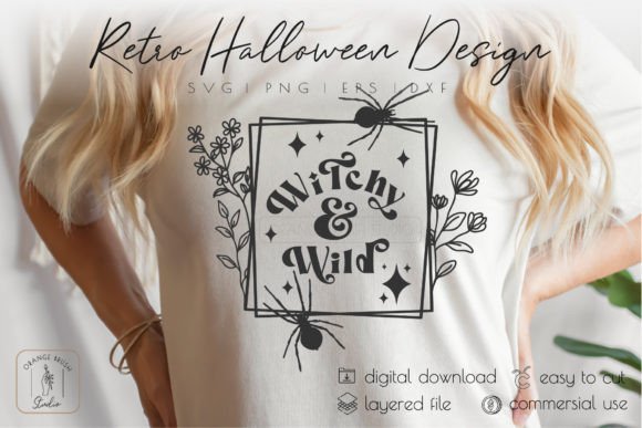 Boho Witch SVG Quote for Crafts and Halloween Graphics