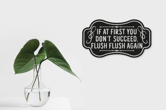 Funny Bathroom Quote SVG Review