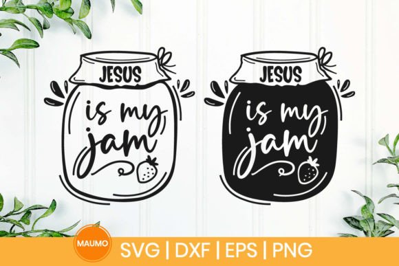 Jesus is My Jam Svg Quote for Crafts and Graphics