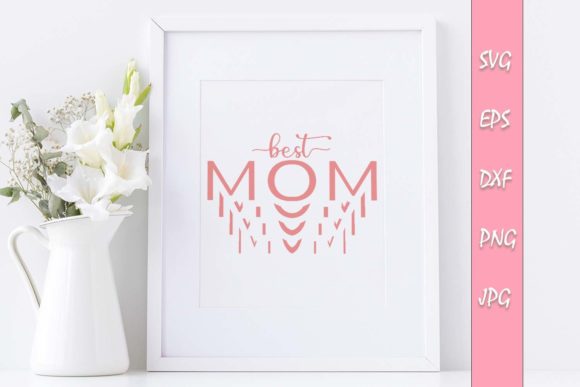 Mom Saying SVG Quote File for Crafts and Graphics