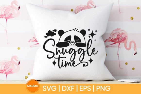 Snuggle Time Baby Svg Quote for Crafts and Graphics